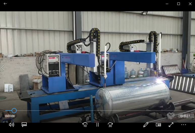 環(huán)縫雙槍自動(dòng)焊接機